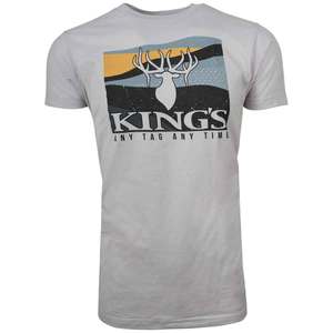 King's Camo Men's Any Tag Label Short Sleeve Shirt
