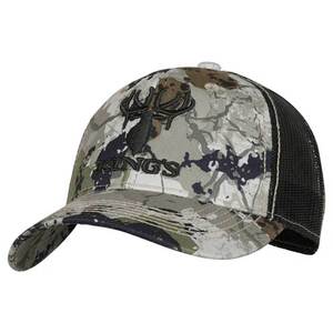 King's Camo Men's Desert Shadow Hunter Series Embroidered Adjustable Hat - One Size Fits Most