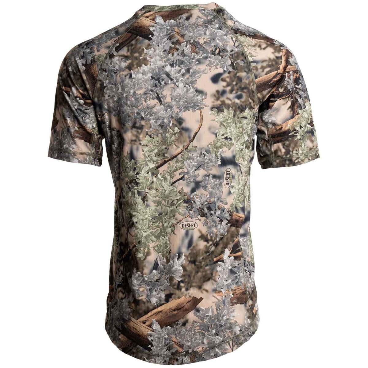 King's Camo Men's Desert Shadow XKG Elevation Short Sleeve Hunting Shirt King's Camo Men's Desert Shadow XKG Elevation Short Sleeve Hunting Shirt