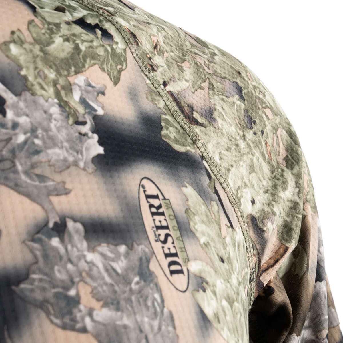 King's Camo Men's Desert Shadow XKG Elevation Short Sleeve Hunting Shirt King's Camo Men's Desert Shadow XKG Elevation Short Sleeve Hunting Shirt