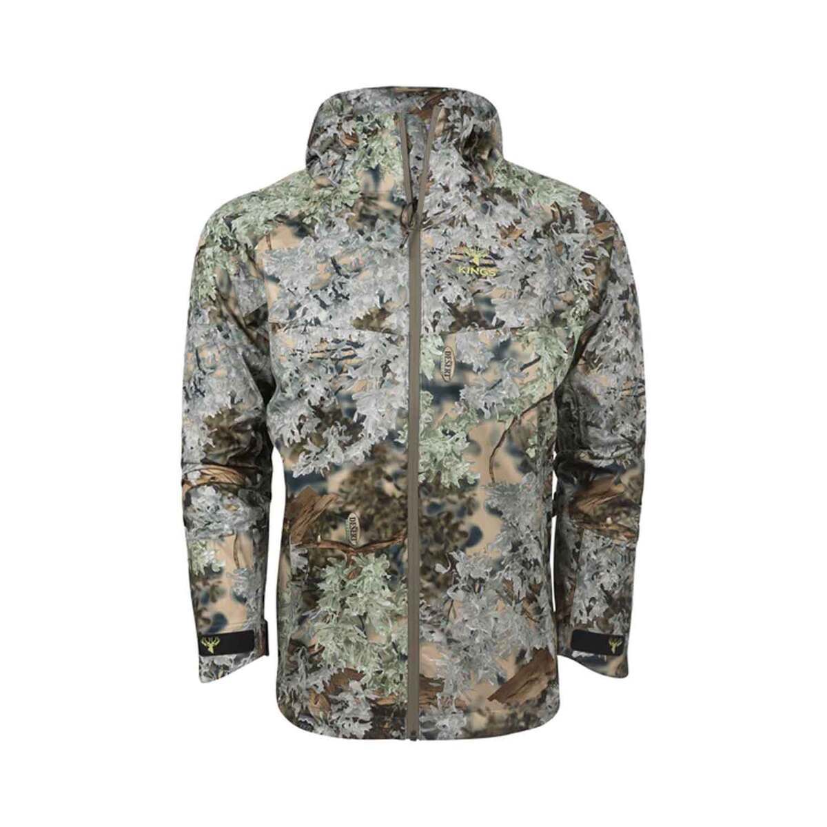 King's Camo Men's Desert Shadow XKG Windstorm Rain Hunting Jacket