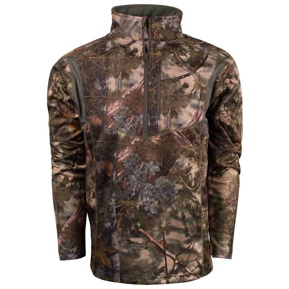 King's Camo Men's Mountain Shadow Hunter Series 1/4 Zip Hunting Jacket ...