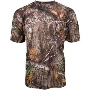 King's Camo Men's Realtree Edge Hunter Series Short Sleeve Shirt King's Camo Men's Realtree Edge Hunter Series Short Sleeve Shirt