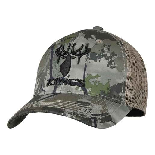 Kings Camo Men’s KC Ultra Embroidered Mesh Hunting Hat – Kings KC Ultra One Size Fits Most