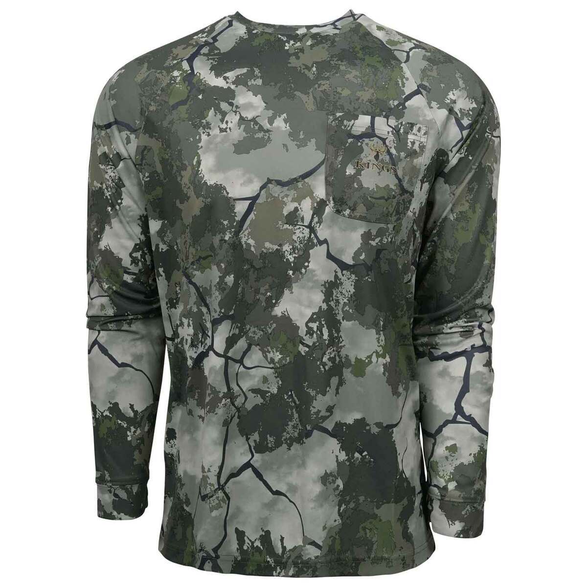 King's Camo Men's KC Ultra Hunter Series Long Sleeve Hunting Shirt King's Camo Men's KC Ultra Hunter Series Long Sleeve Hunting Shirt