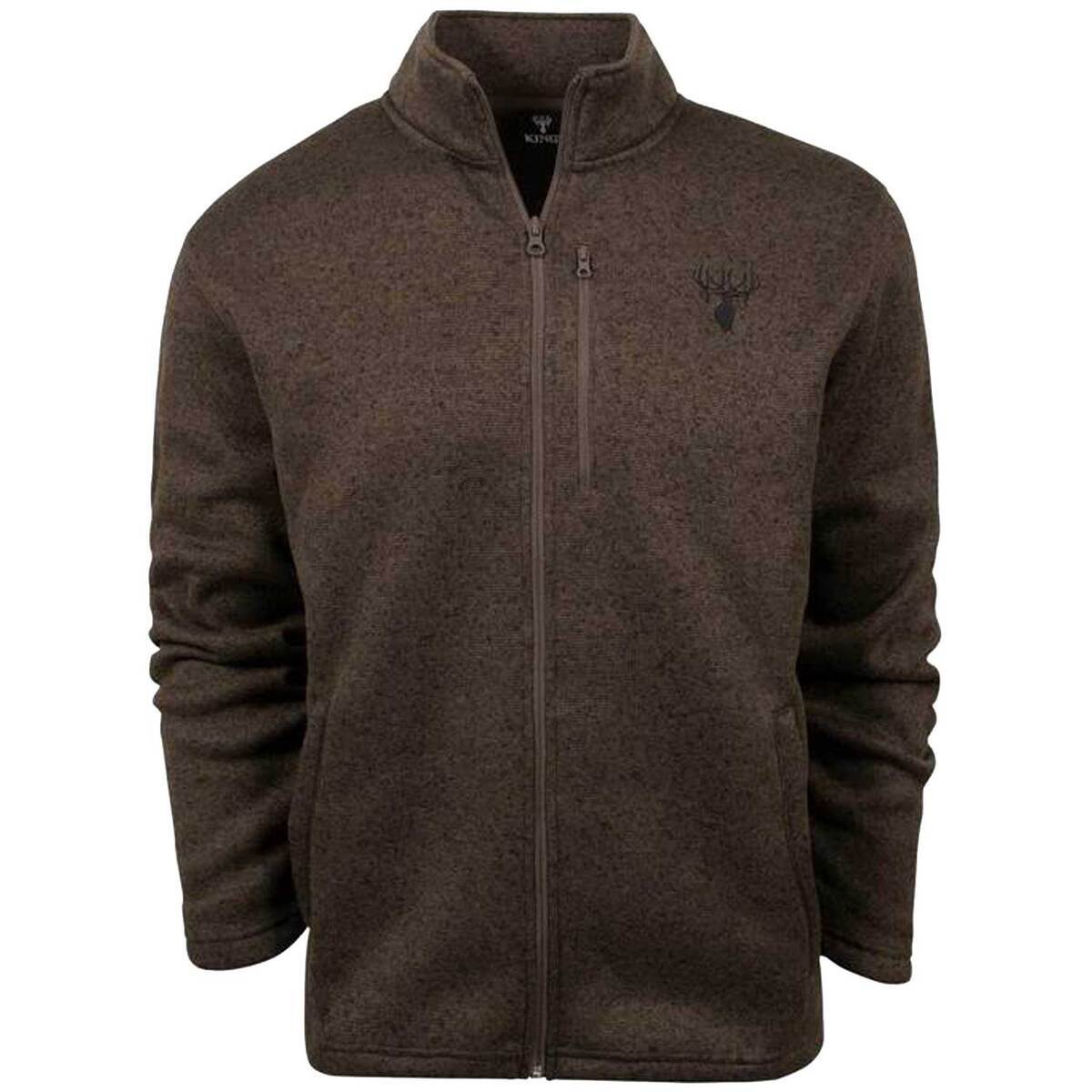 King's Camo Men's Logo Full Zip Casual Jacket King's Camo Men's Logo Full Zip Casual Jacket