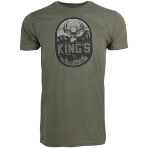 King's Camo Men's Majestic Short Sleeve Casual Shirt
