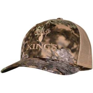 King's Camo Men's Desert Shadow Richardson Logo Hat - One Size Fits Most