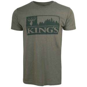 King's Camo Men's Three Box Short Sleeve Casual Shirt