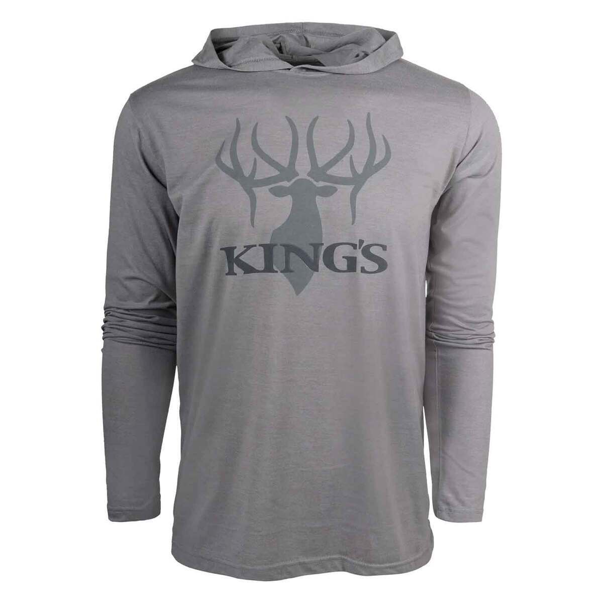King's Camo Men's Triblend Casual Hoodie King's Camo Men's Triblend Casual Hoodie