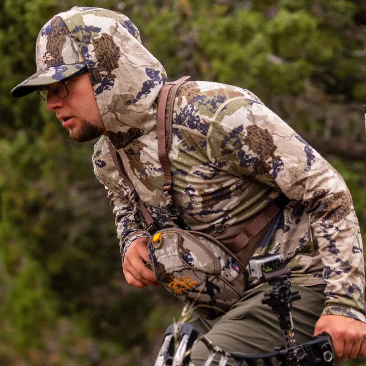 Kings Camo Men's XK7 XKG Foundation 150 Merino Hooded Long Sleeve Hunting Shirt Kings Camo Men's XK7 XKG Foundation 150 Merino Hooded Long Sleeve Hunting Shirt