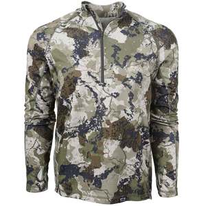 King's Camo Men's XK7 XKG Elevation 1/4 Zip Long Sleeve Shirt King's Camo Men's XK7 XKG Elevation 1/4 Zip Long Sleeve Shirt