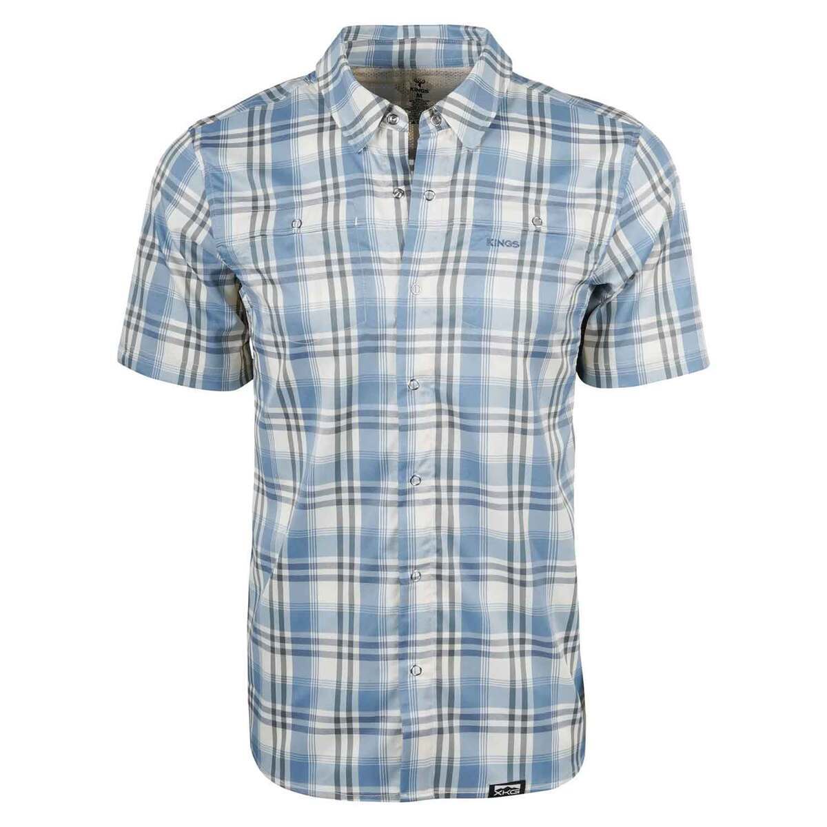 King's Camo Men's XKG Sonora Short Sleeve Fishing Shirt King's Camo Men's XKG Sonora Short Sleeve Fishing Shirt