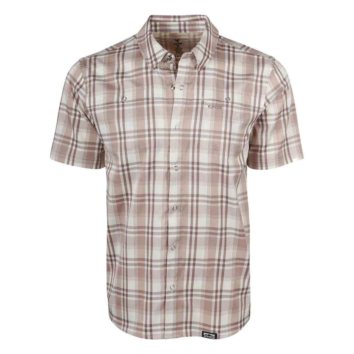 King's Camo Men's XKG Sonora Short Sleeve Fishing Shirt King's Camo Men's XKG Sonora Short Sleeve Fishing Shirt