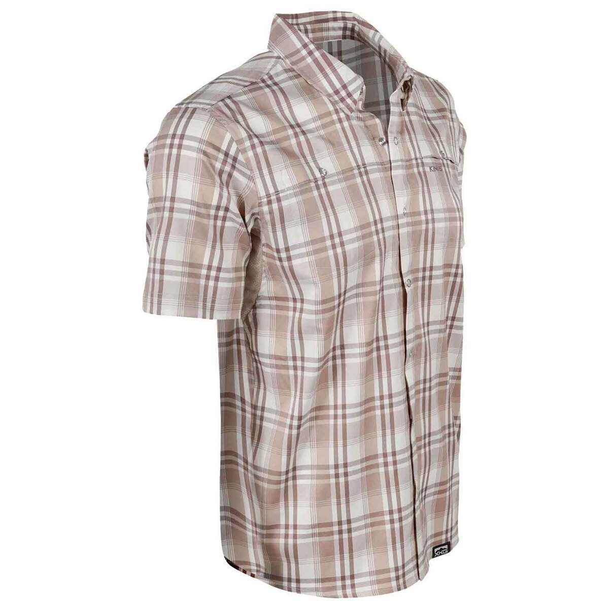 King's Camo Men's XKG Sonora Short Sleeve Fishing Shirt King's Camo Men's XKG Sonora Short Sleeve Fishing Shirt