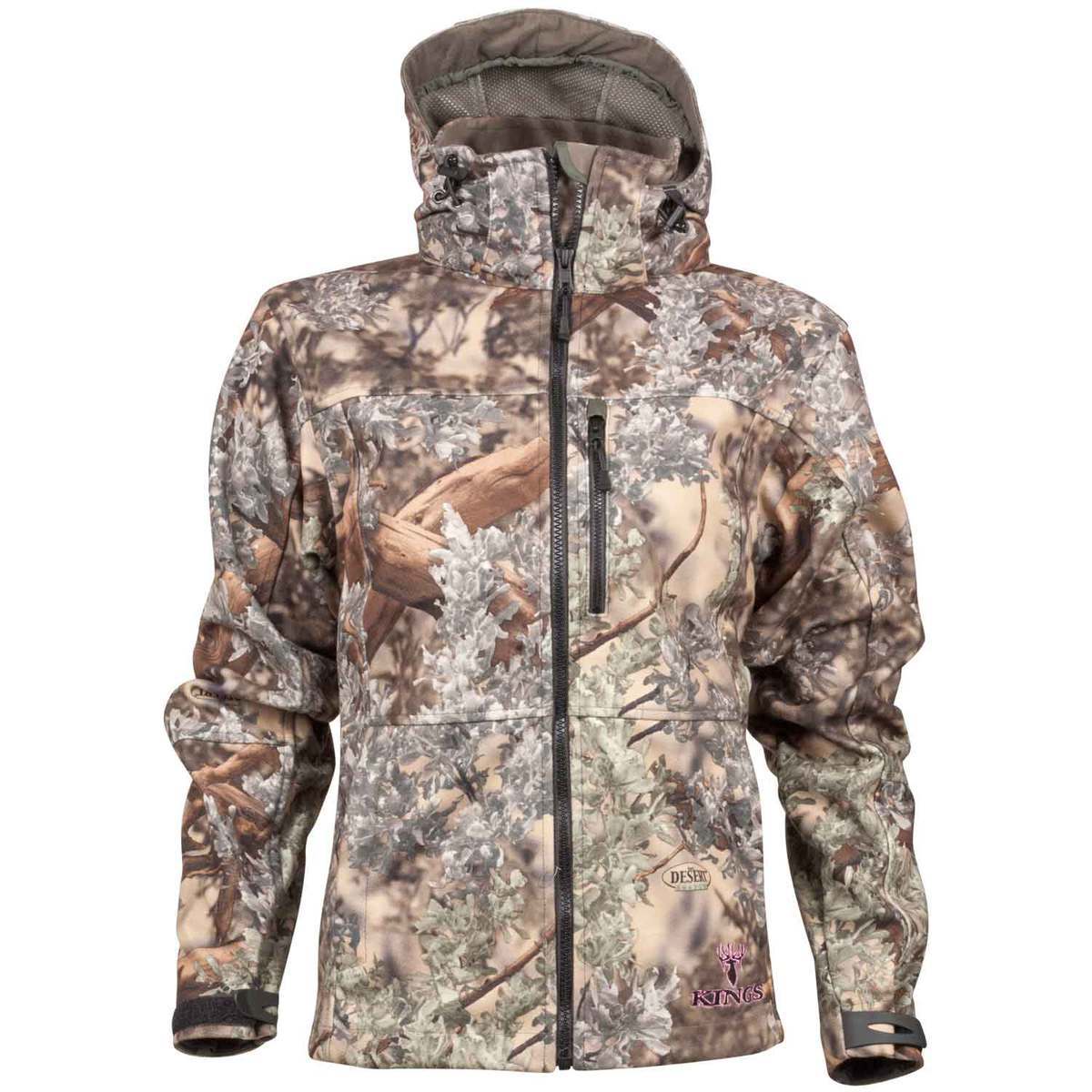 King's Camo Women's Desert Shadow Hunter Wind-Defender Hunting Jacket ...