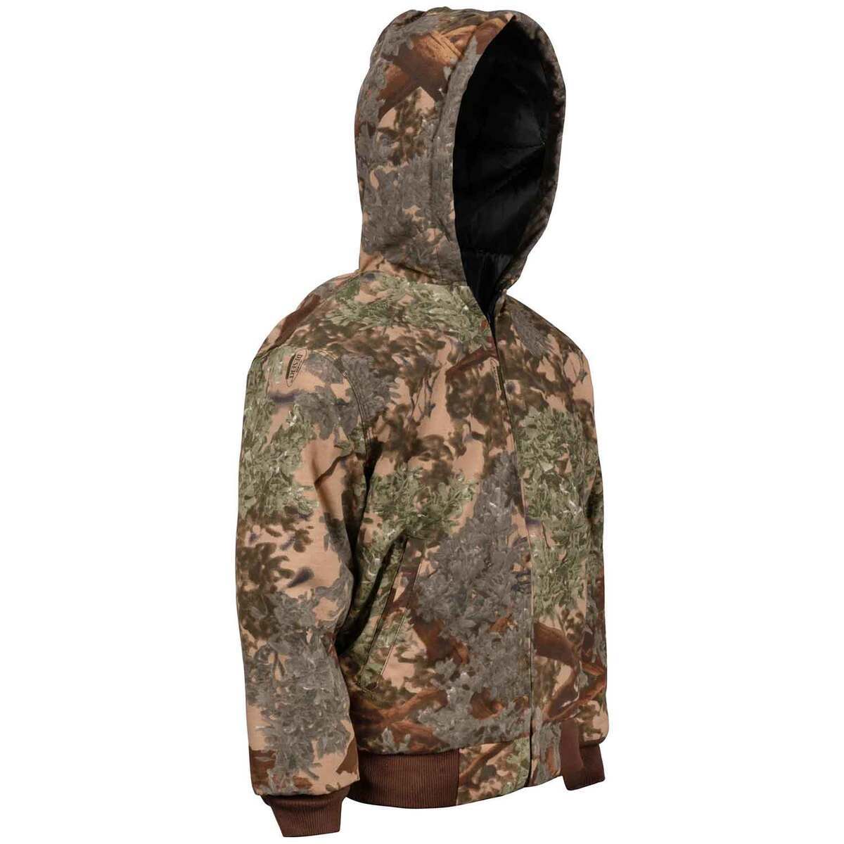 King's Camo Youth Desert Shadow Cotton Duck Insulated Hunting Jacket ...