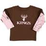 King's Camo Youth 2-Fer Long Sleeve T-Shirt