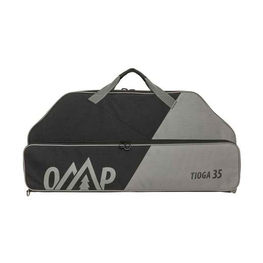 October Mountain Tioga 35 Bow Case – Black/Grey