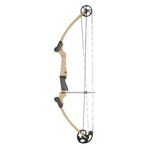 Genesis 10-20lbs Left Hand Sand Tan Compound Bow – Tan