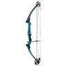 Genesis 10-20lbs Left Hand Teal Compound Bow - Blue