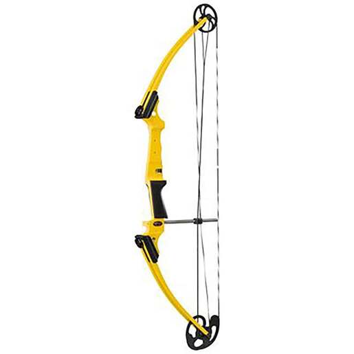 Genesis 10-20lbs Left Hand Yellow Compound Bow – Yellow