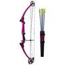 Genesis 10-20lbs Right Hand Purple Compound Bow - Package - Purple