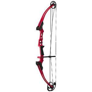 Genesis 6-12lbs Left Hand Red Mini Compound Bow