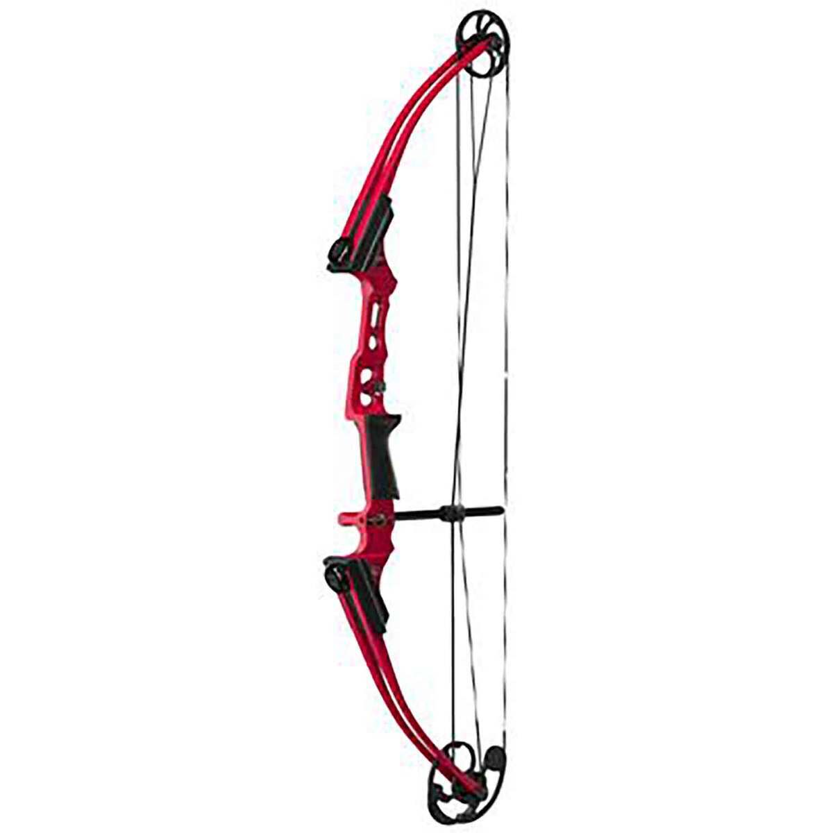 Genesis 6-12lbs Left Hand Red Mini Compound Bow - Red Genesis 6-12lbs Left Hand Red Mini Compound Bow - Red