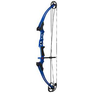 Genesis 6-12lbs Right Hand Blue Mini Compound Bow