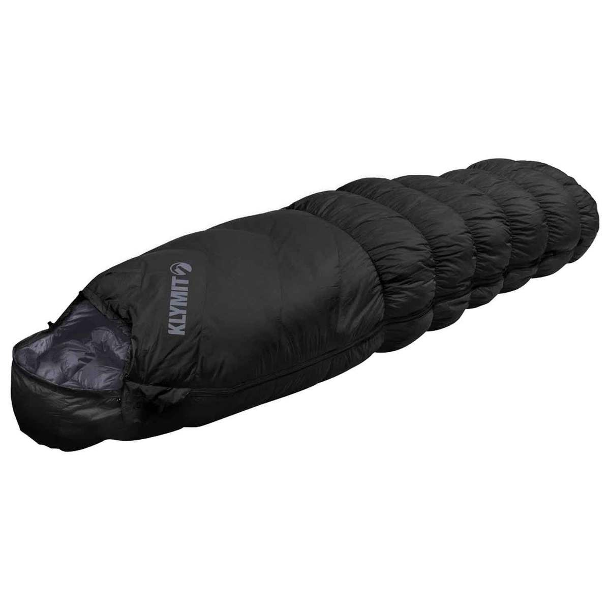 Klymit Full-Synthetic 0 Degree Regular Mummy Sleeping Bag - Black - Black Regular Klymit Full-Synthetic 0 Degree Regular Mummy Sleeping Bag - Black - Black Regular
