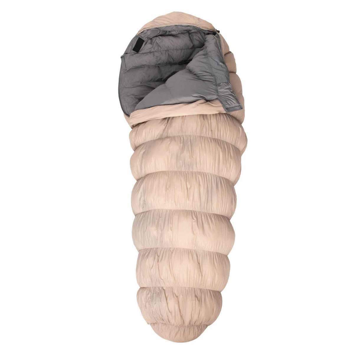 Klymit Synthetic 20 Degree Regular Mummy Sleeping Bag - Tan - Tan Regular Klymit Synthetic 20 Degree Regular Mummy Sleeping Bag - Tan - Tan Regular