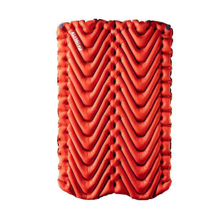 Klymit Insulated Double V Sleeping Pad - Red Doublewide - Orange Doublewide Klymit Insulated Double V Sleeping Pad - Red Doublewide - Orange Doublewide