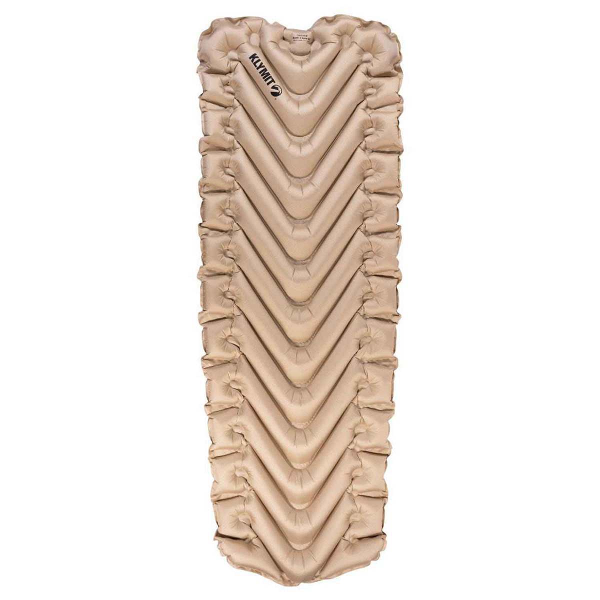 Klymit Insulated Static V Luxe SL Sleeping Pad - Tan Long Wide - Tan Long Wide Klymit Insulated Static V Luxe SL Sleeping Pad - Tan Long Wide - Tan Long Wide