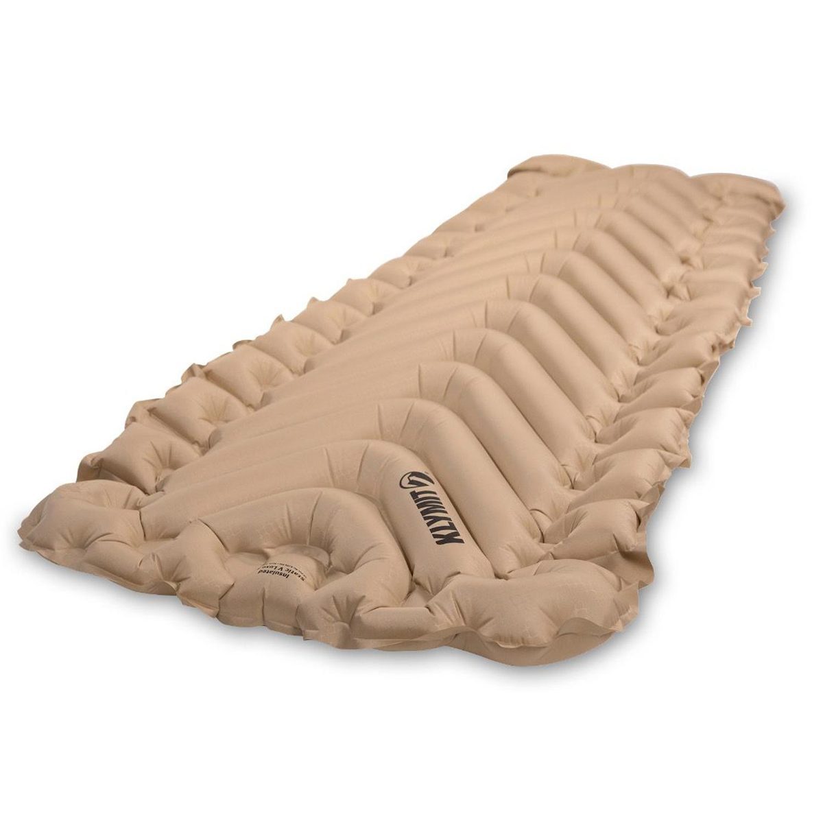 Klymit Insulated Static V Luxe SL Sleeping Pad - Tan Long Wide - Tan Long Wide Klymit Insulated Static V Luxe SL Sleeping Pad - Tan Long Wide - Tan Long Wide
