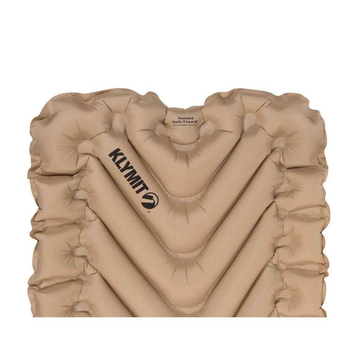 Klymit Insulated Static V Luxe SL Sleeping Pad - Tan Long Wide - Tan Long Wide Klymit Insulated Static V Luxe SL Sleeping Pad - Tan Long Wide - Tan Long Wide