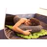 Klymit Luxe Camping Pillow - Gray - Gray 22in x 12.5in x 5.5in