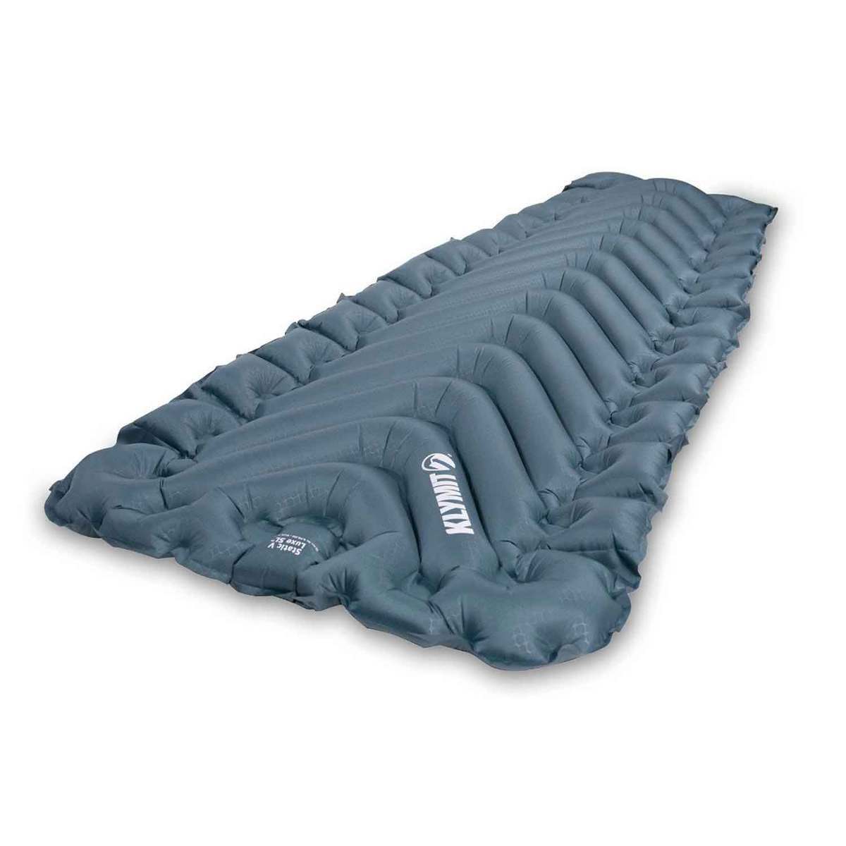 Klymit Static V Luxe SL Sleeping Pad - Blue Long Wide - Blue Long Wide Klymit Static V Luxe SL Sleeping Pad - Blue Long Wide - Blue Long Wide