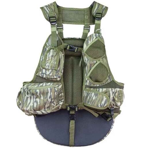 Knight & Hale Men’s Mossy Oak Bottomland Run N’ Gun 200 Turkey Hunting Vest – Mossy Oak Bottomland One Size Fits Most