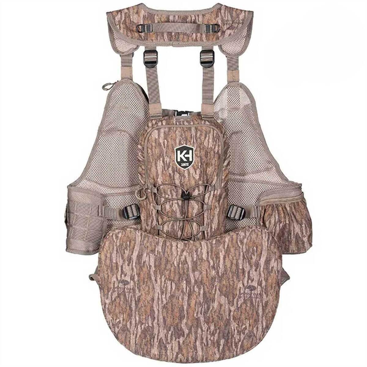 Knight & Hale Men's Mossy Oak Bottomland Run-N-Gun 200 Turkey Hunting Vest - One Size Fits Most - Mossy Oak Bottomland One Size Fits Most Knight & Hale Men's Mossy Oak Bottomland Run-N-Gun 200 Turkey Hunting Vest - One Size Fits Most - Mossy Oak Bottomland One Size Fits Most