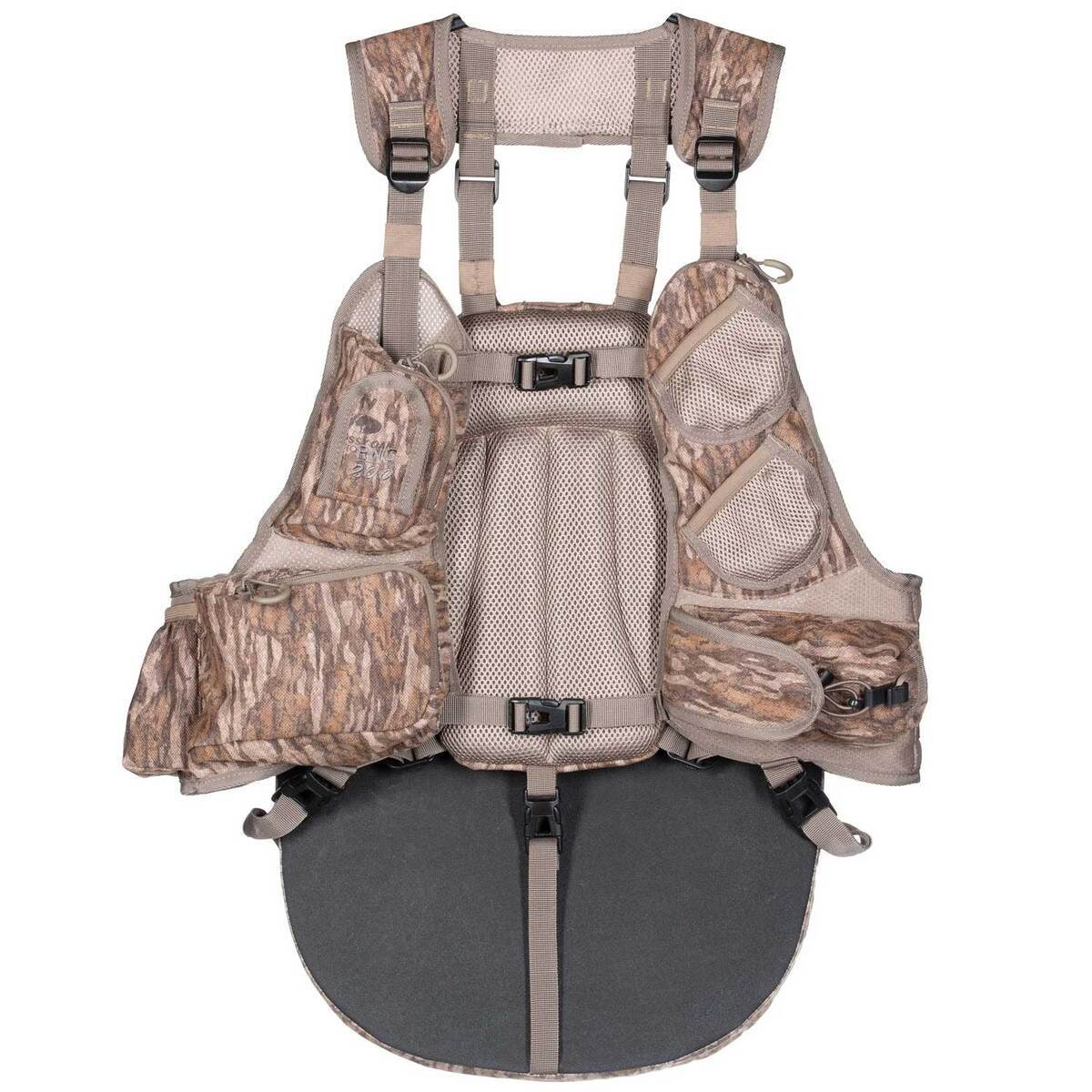Knight & Hale Men's Mossy Oak Bottomland Run-N-Gun 200 Turkey Hunting Vest - One Size Fits Most - Mossy Oak Bottomland One Size Fits Most Knight & Hale Men's Mossy Oak Bottomland Run-N-Gun 200 Turkey Hunting Vest - One Size Fits Most - Mossy Oak Bottomland One Size Fits Most