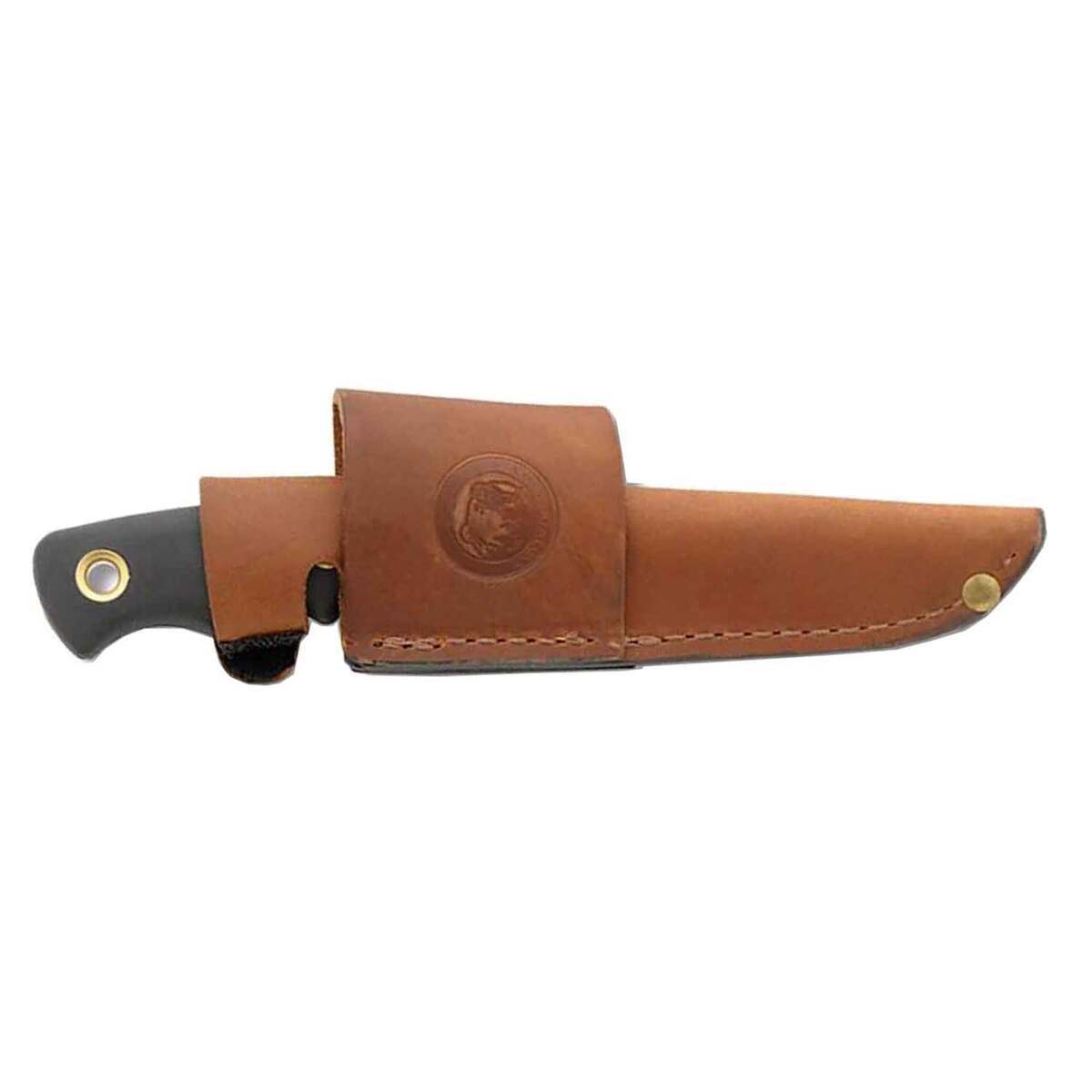Knives of Alaska Alpha Wolf 3.13 inch Fixed Blade Knife - Black Knives of Alaska Alpha Wolf 3.13 inch Fixed Blade Knife - Black