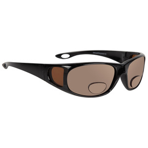 KnotMaster Rogue Polarized Fishing Sunglasses - Brown +1.50