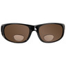 KnotMaster Rogue Polarized Fishing Sunglasses - Brown +1.50