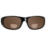 KnotMaster Rogue Polarized Fishing Sunglasses -  Brown +2.50
