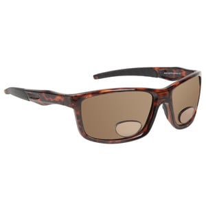 KnotMaster Snake +1.5 Polarized Fishing Sunglasses - Brown