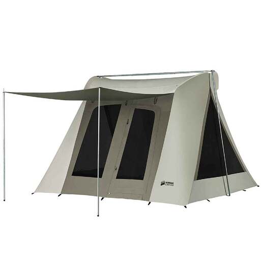 Kodiak Canvas Flex-Bow VX 6-Person Canvas Tent - Gray 30in x 13in x 13in - Kodiak Canvas