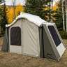 Kodiak Canvas Cabin 6-Person Canvas Tent with Deluxe Awning - Tan/Green
