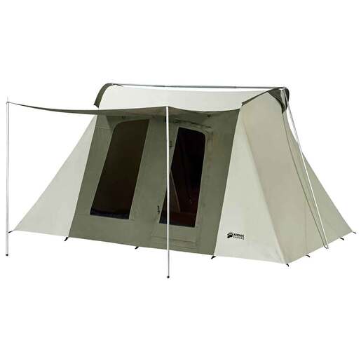 Kodiak Canvas Flex-Bow Deluxe 8-Person Canvas Tent – Tan