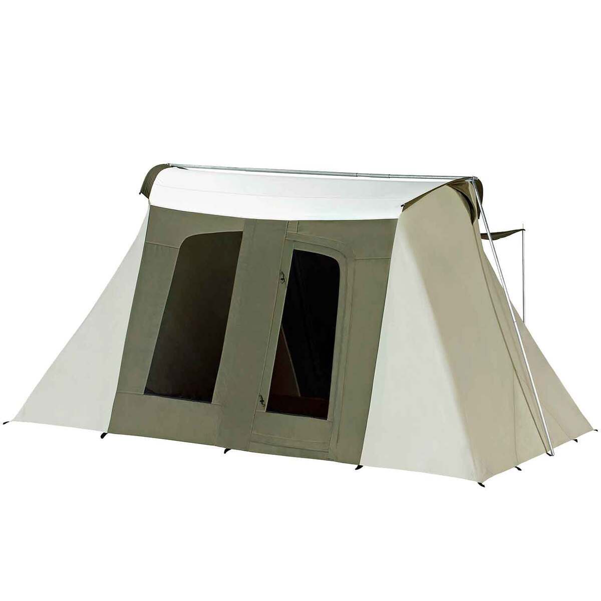 Kodiak Canvas Deluxe 4 Season Tent with Awning Kodiak Canvas Deluxe 4 Season Tent with Awning